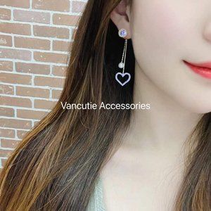 Dreamy Violet Detachable Earrings